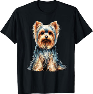 Yorkshire Terrier Terriers Yorkie T-Shirt - T-Shirt | Black