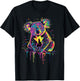 Koala Lovers Colorful Splash Art Koala T-Shirt - T-Shirt | Black