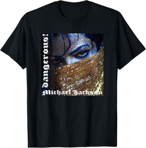 Michael Jackson 068 Back Printed T-Shirt - T-Shirt | Black