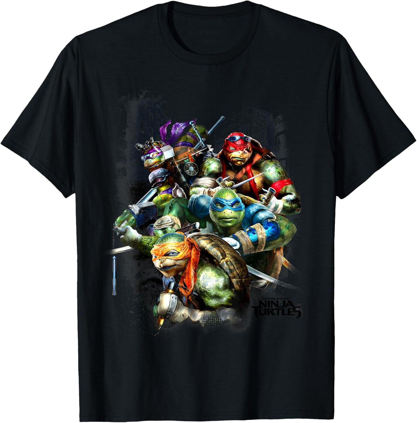Teenage Mutant Ninja Turtle Movie Graphic T-Shirt - T-Shirt | Black