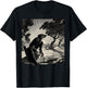 Cemetery Halloween Monster Vintage Horror Movie Werewolf T-Shirt - T-Shirt | Black
