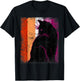 Subtle Lesbian Cat Funny Kitten LGBT Lesbian Flag , black T-Shirt - T-Shirt | Black