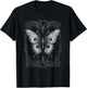 Butterfly with Eyes - Gothic Butterfly T-Shirt - T-Shirt | Black