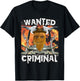 Chicken Nugget Man Face Cowboy Meme T-Shirt - T-Shirt | Black