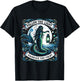 Spooky Sirens Horror Mermaid Creepy Mermaid Haunted Sea T-Shirt - T-Shirt | Black