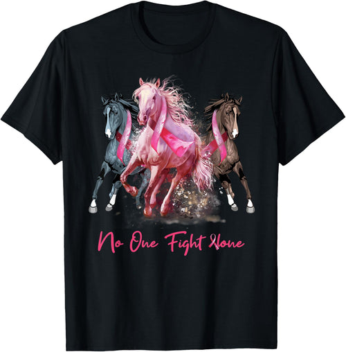Horse With Breast Cancer Awareness