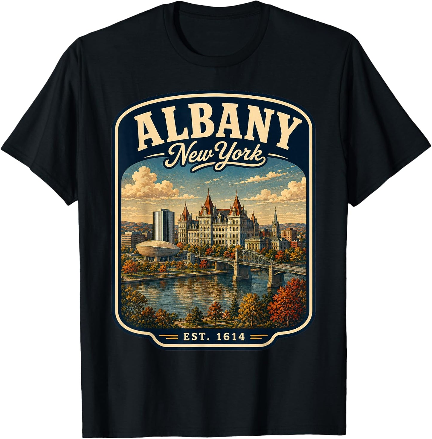 Family Trip T-Shirt - T-Shirt | Black