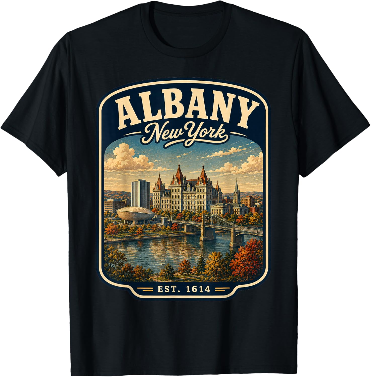 Family Trip T-Shirt - T-Shirt | Black