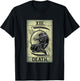Death Tarot Card Xiii Shirt Psycho Occult T-Shirt - T-Shirt | Black