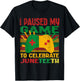 I Paused My Game To Celebrate Juneteenth boys funny gamer T-Shirt - T-Shirt | Black