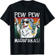 Australian Shepherd Pew Pew Dog Vintage Retro Sunset Dogs Women T-Shirt - T-Shirt | Black