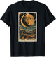 Tarotkarten Tarotkarte 18 The Moon Der Mond T-Shirt - T-Shirt | Black