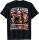 Funny 4th of July Get in Loser George Washington USA On Back T-Shirt - T-Shirt | Black