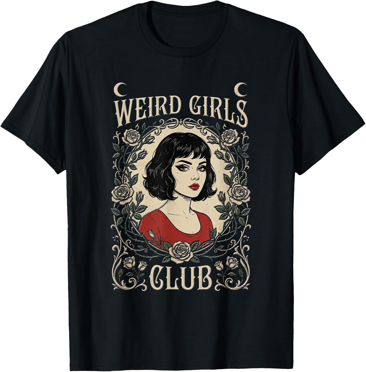 Weird Girls Club T-Shirt - T-Shirt | Black
