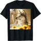 Husky Sunflower T-Shirt - T-Shirt | Black