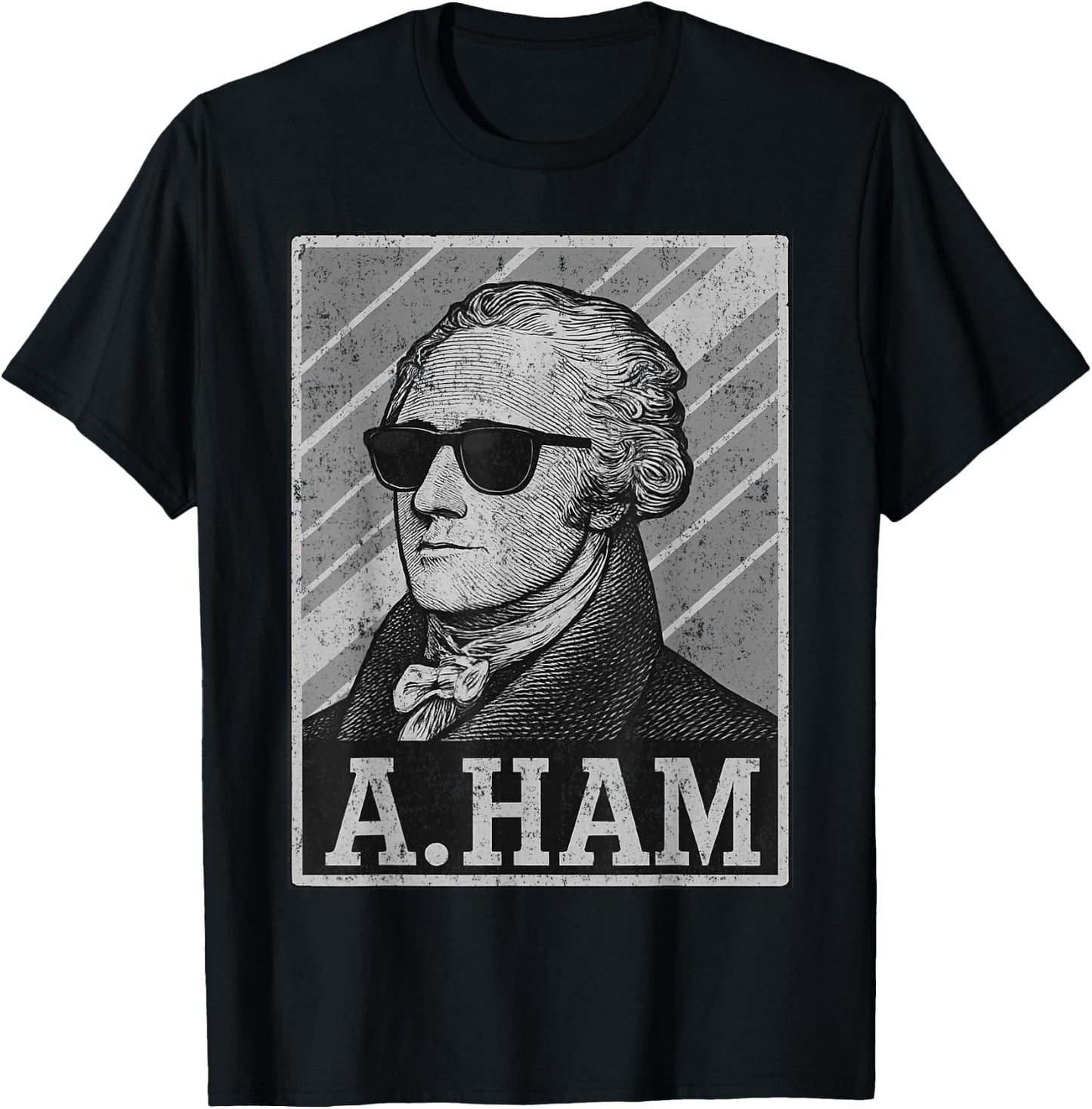 Retro Alexander Hamilton Funny Saying Men Women Kids T-Shirt - T-Shirt | Black