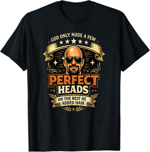Just Another Bald Guy Funny Men Humor T-Shirt - T-Shirt | Black