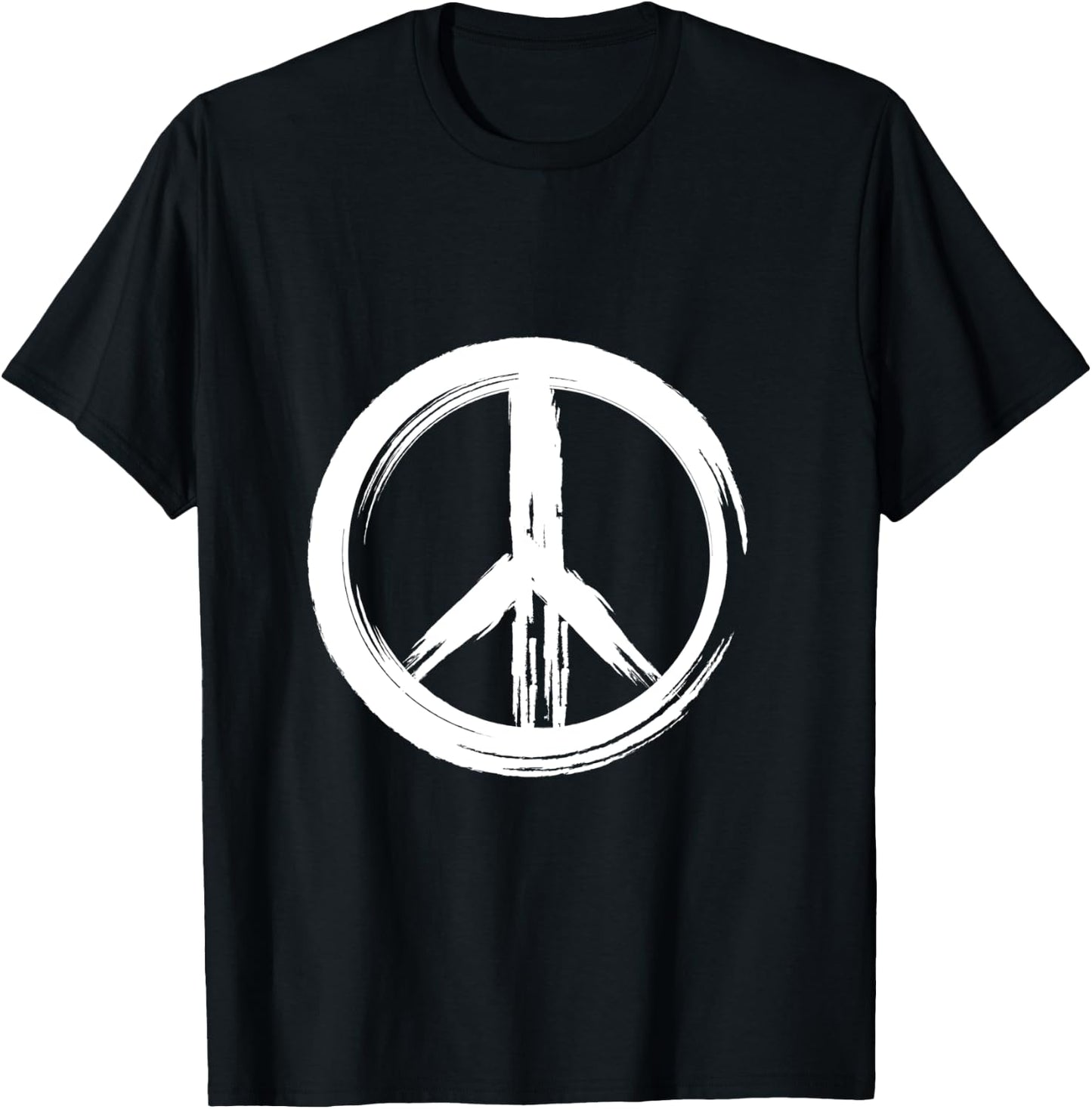 Symbole zen de la paix Manche Longue T-Shirt - T-Shirt | Black
