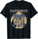 Iron Maiden Lightning Circle Black T-Shirt - T-Shirt | Black