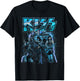 KISS - Blue Lightning T-Shirt - T-Shirt | Black