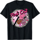 Pink Out American Football Warrior Breast Cancer Awareness T-Shirt - T-Shirt | Black