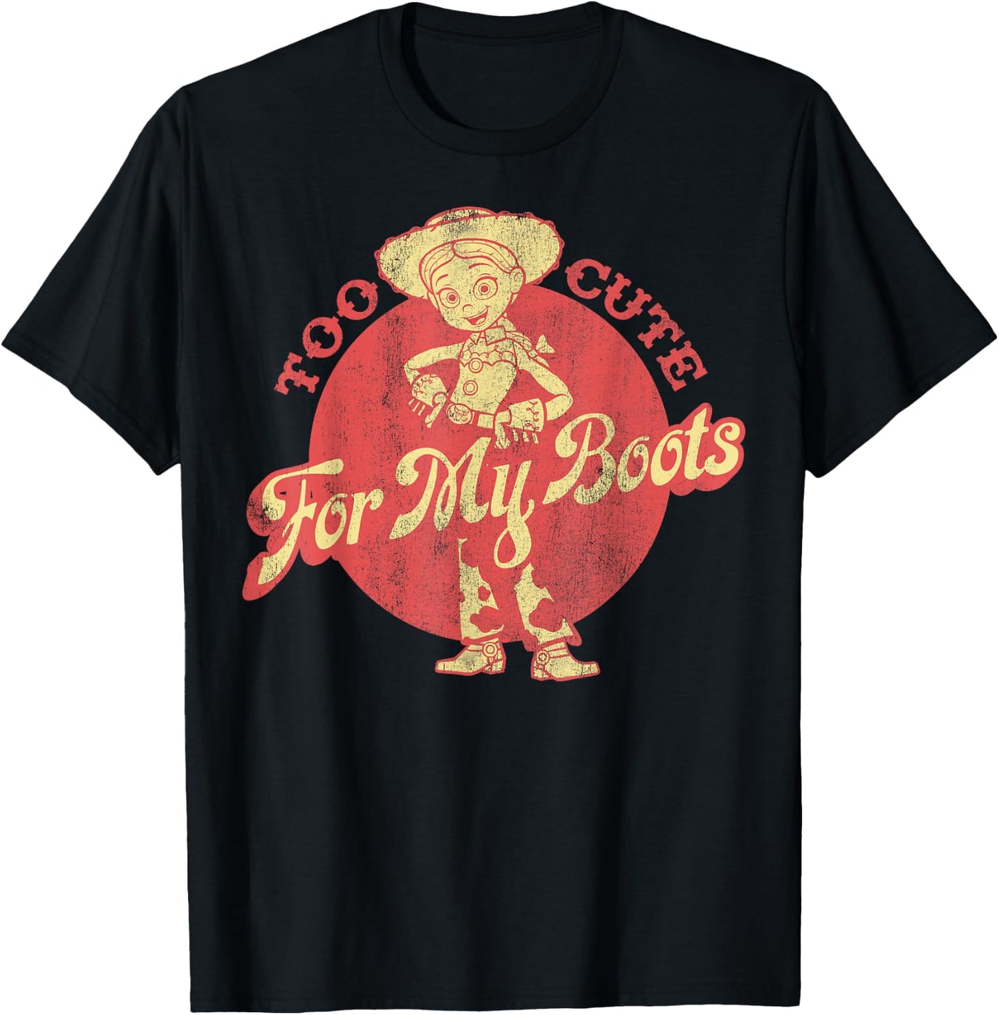 Disney Pixar Toy Story 4 Jessie Too Cute T-Shirt - T-Shirt | Black