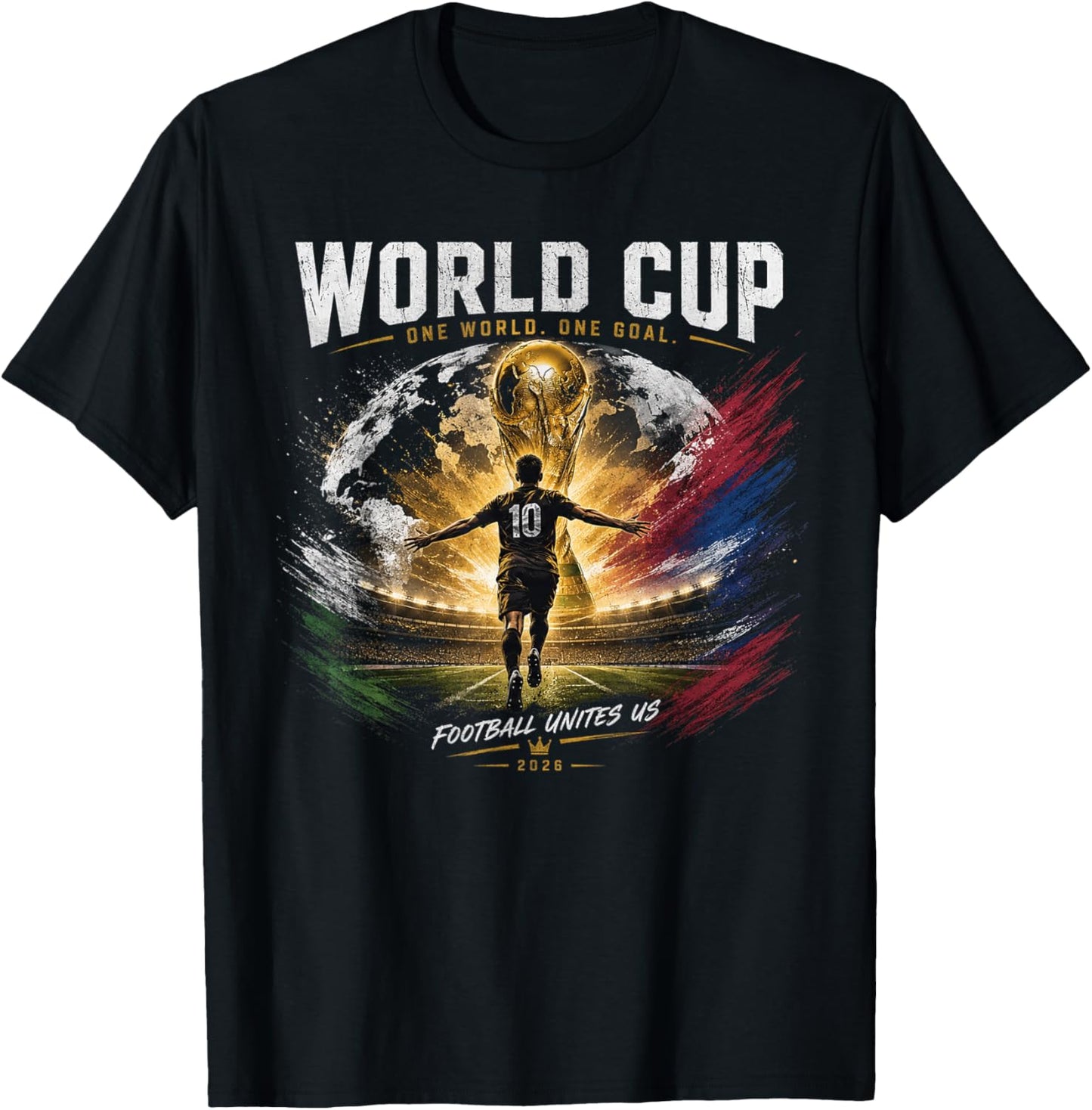 Fußball - WM World Cup 2026 T-Shirt - T-Shirt | Black