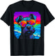 Summer Schnauzer Dog T-Shirt - T-Shirt | Black