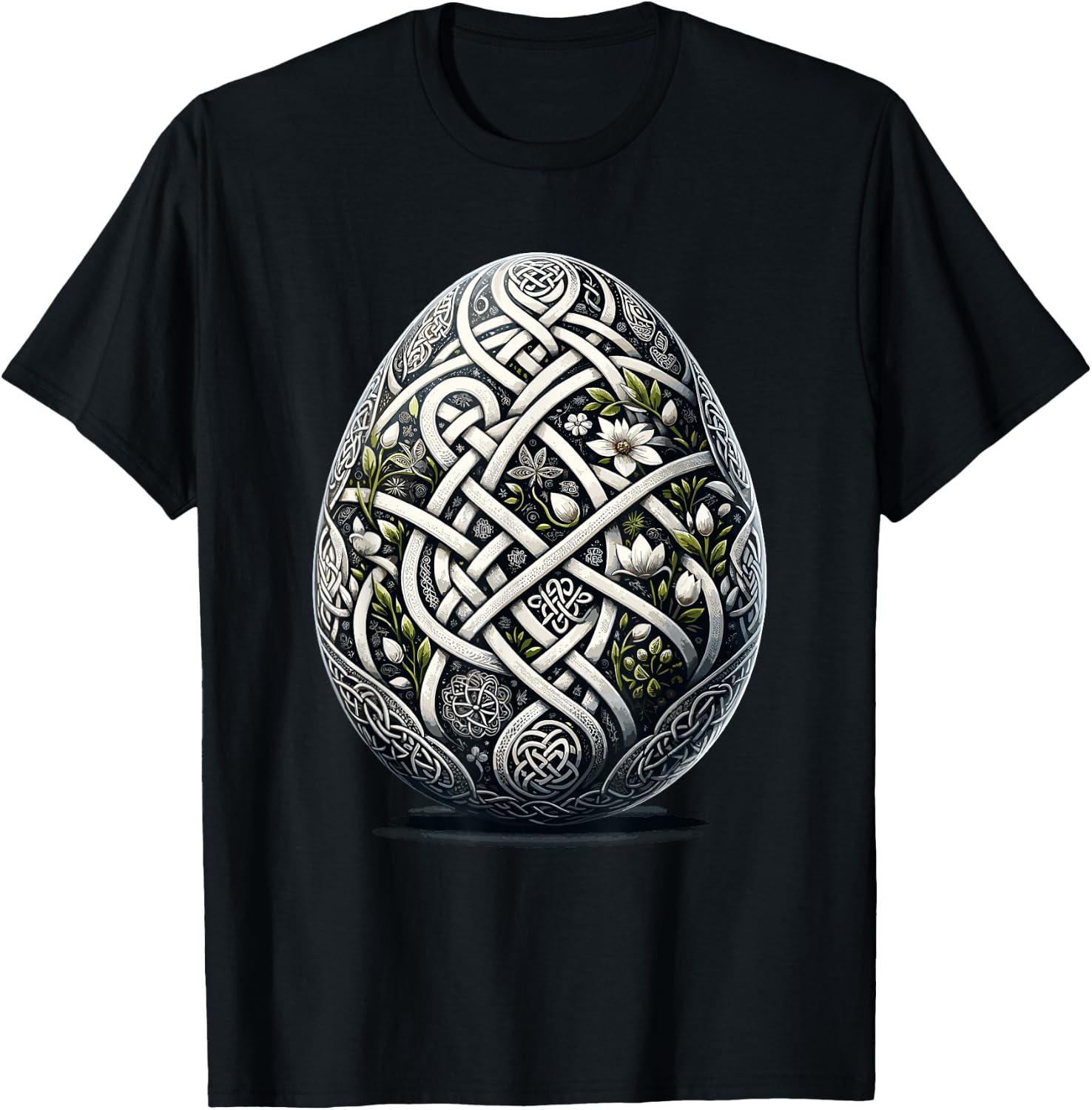 Easter Ostara Eostre Pagan Witchcraft Spring Moon T-Shirt - T-Shirt | Black