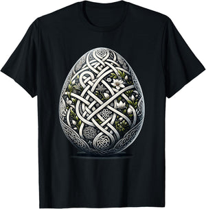 Easter Ostara Eostre Pagan Witchcraft Spring Moon T-Shirt - T-Shirt | Black