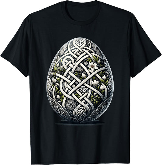 Easter Ostara Eostre Pagan Witchcraft Spring Moon T-Shirt - T-Shirt | Black