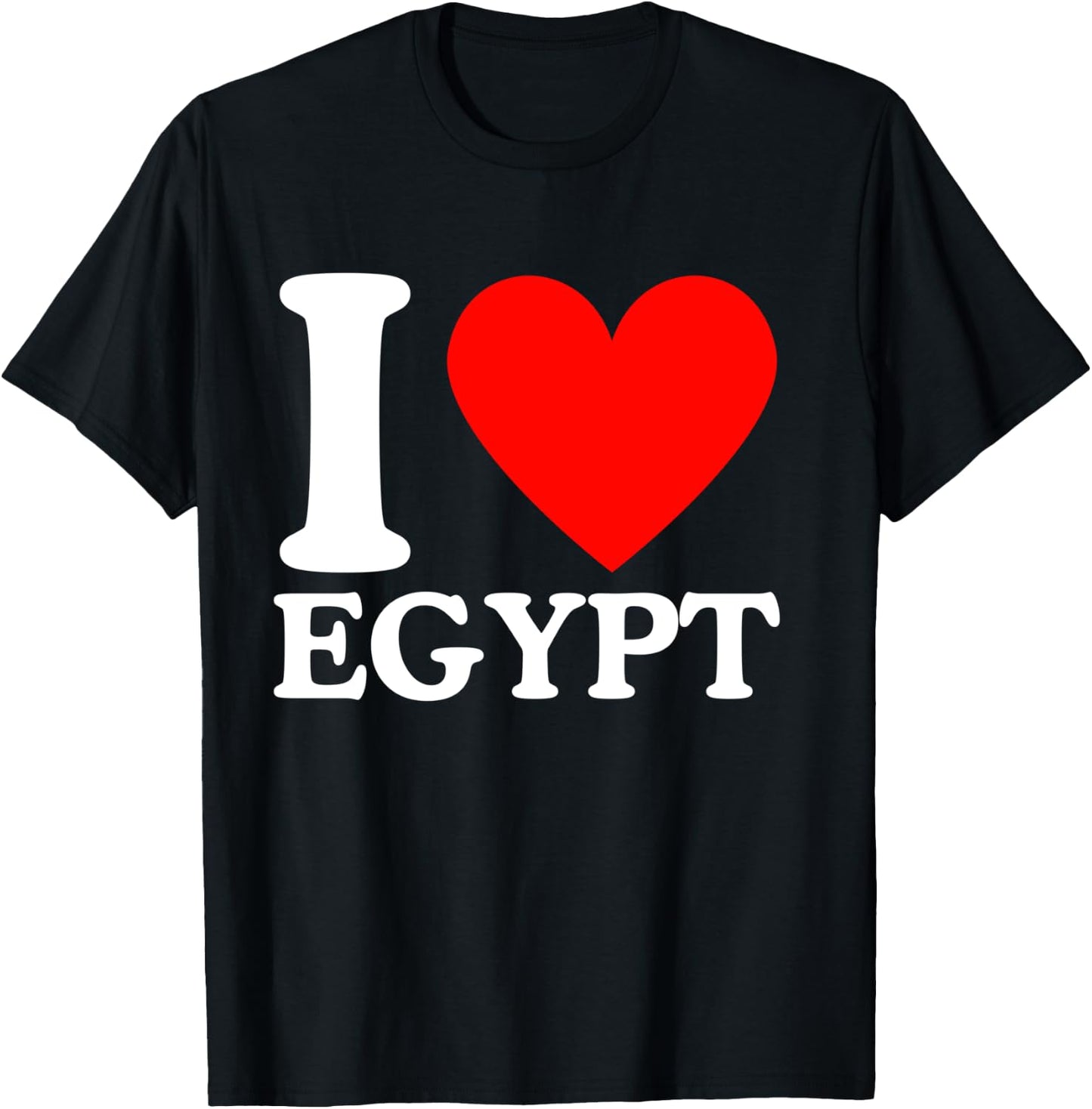 I Love Egypt - I Heart Egypt T-Shirt - T-Shirt | Black