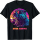 Lustiges Polnisches Biber Meme Bober Bóbr Kurwa T-Shirt - T-Shirt | Black