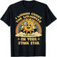 I Wanna Count The Wrinkles On Your Stink Star Funny Rainbow T-Shirt - T-Shirt | Black