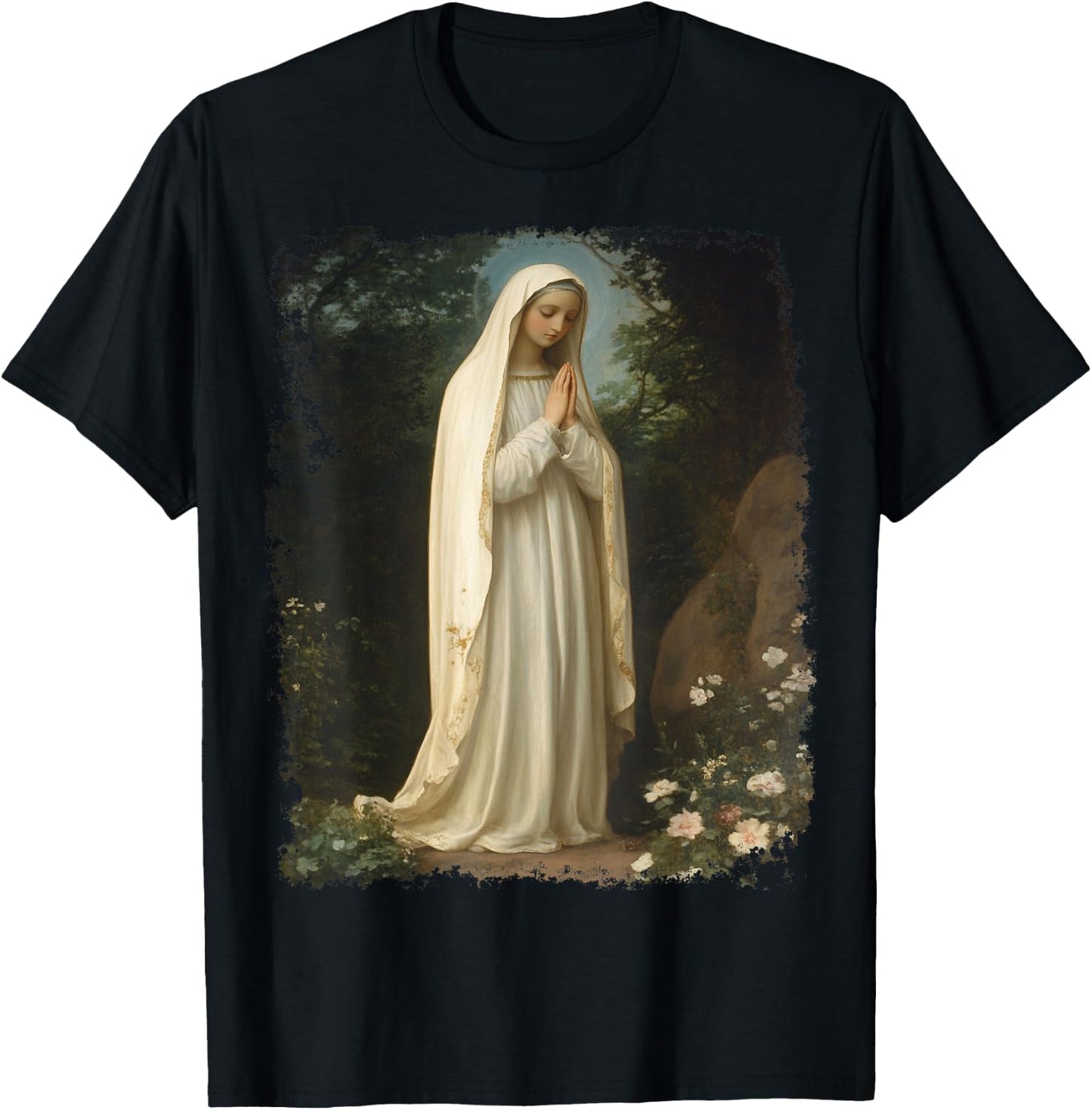 Saint Virgin Mary T-Shirt - T-Shirt | Black