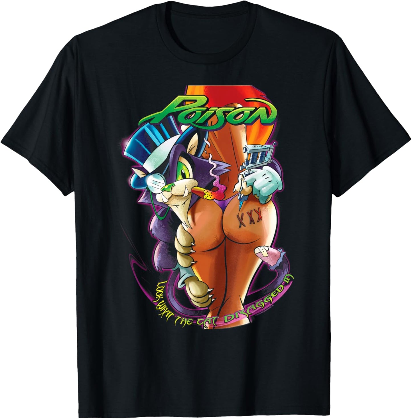 Poison - Tattoo Artist T-Shirt - T-Shirt | Black
