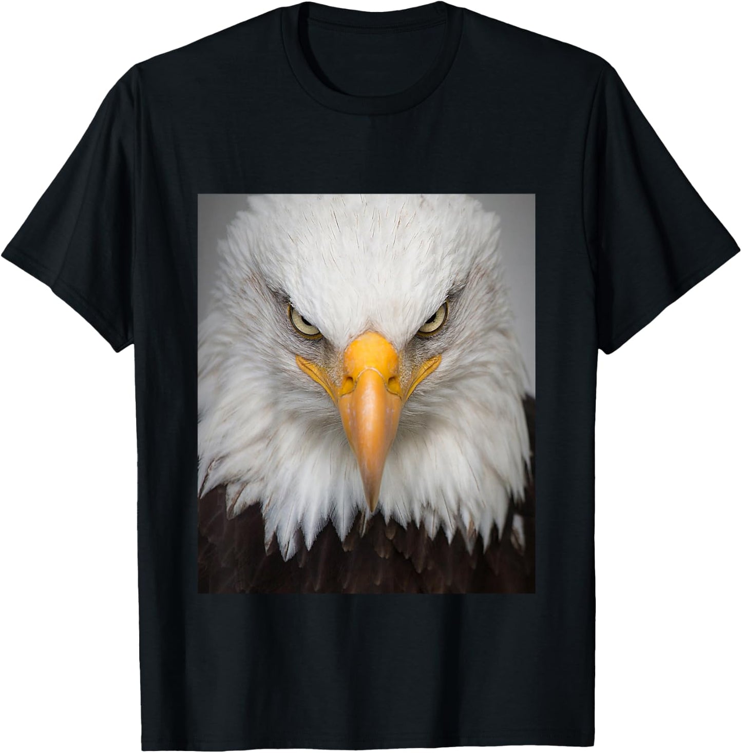 Kids Patriotic USA American Bald Eagle T-Shirt - T-Shirt | Black