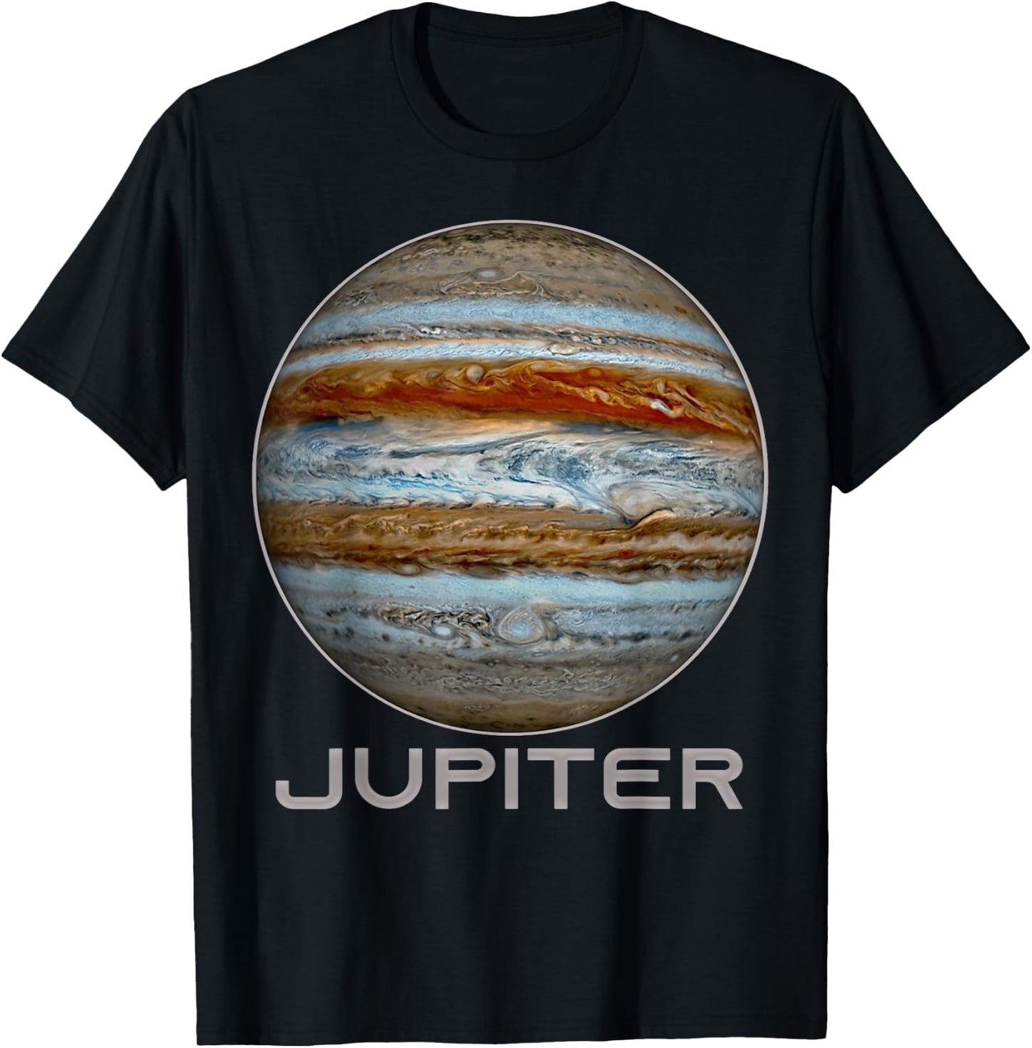 Jupiter Shirt, Sonnensystem Planet Damen Herren Kinder T-Shirt - T-Shirt | Black