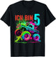 Kinder Ich Bin 5 Jahre Junge Mädchen 5. Geburtstag Monster Truck T-Shirt - T-Shirt | Black