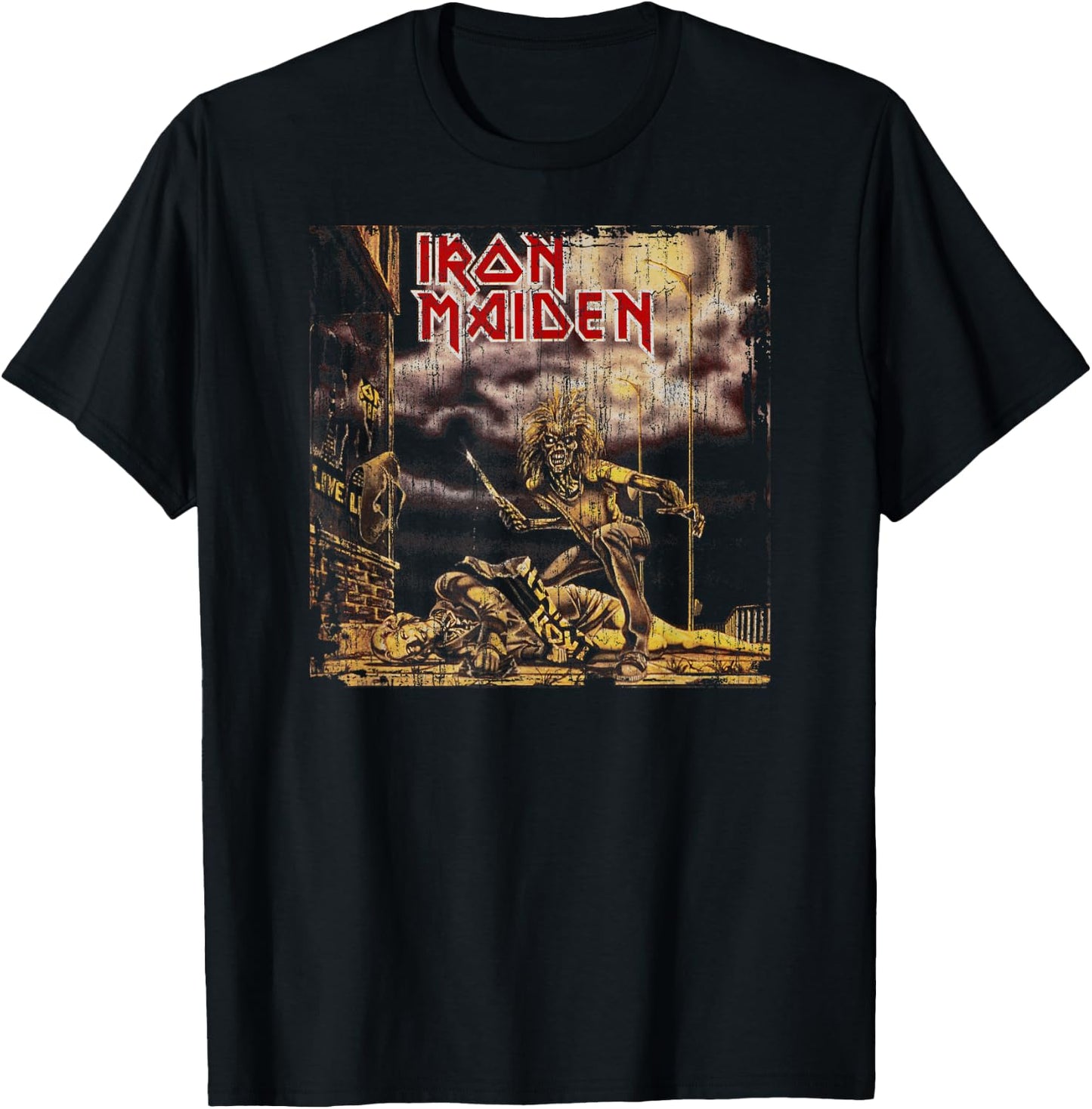 Iron Maiden - Sanctuary T-Shirt - T-Shirt | Black