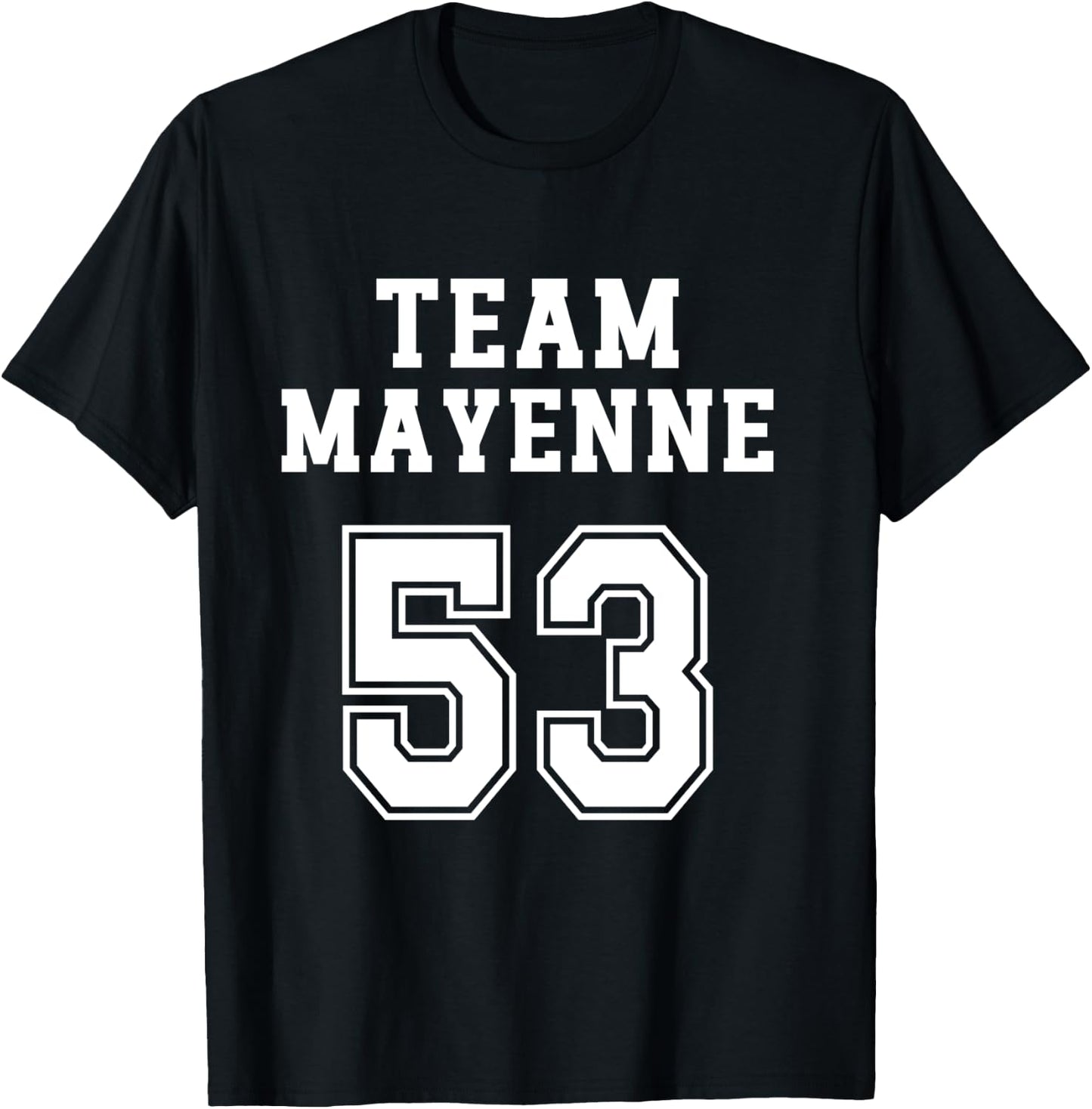 Mayenne Humour Mayennais Team Pays de la Loire Region , Black, S T-Shirt - T-Shirt | Black