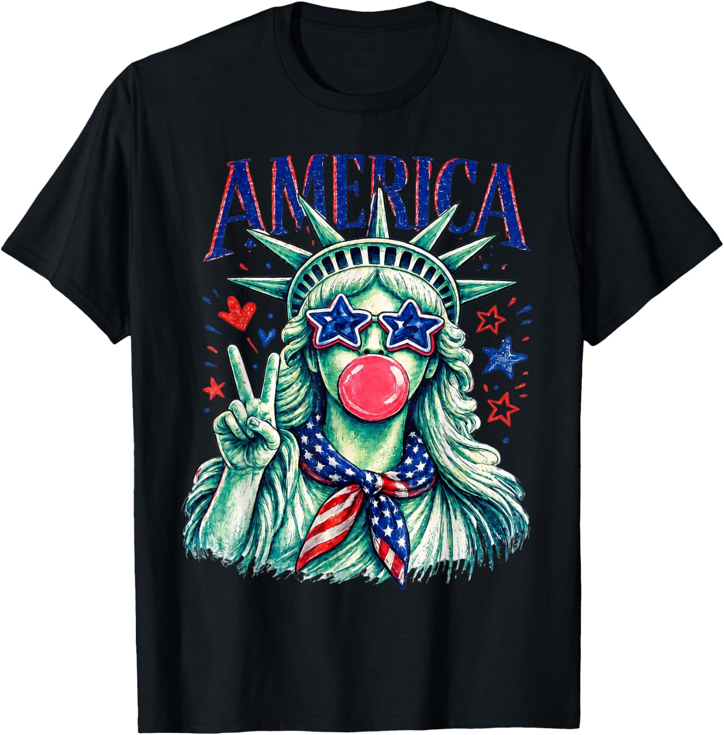 4th of July T-Shirt - T-Shirt | Black