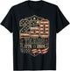 250th Anniversary USA 2026 American Flag Patriotic Freedom T-Shirt - T-Shirt | Black