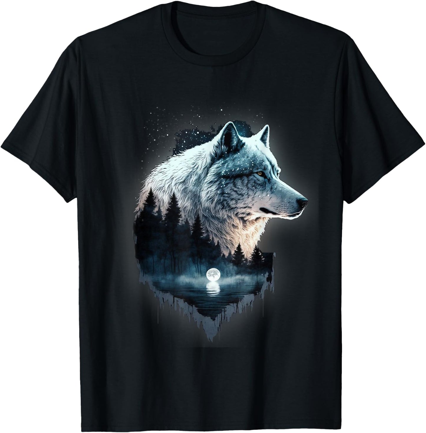 Kids Wolf Women's Wolf Girl Wolf Costume Love Wolf , black T-Shirt - T-Shirt | Black