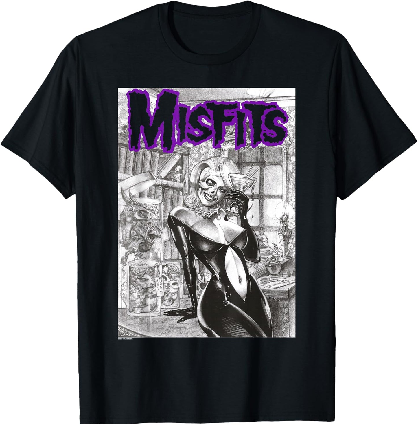 Misfits Darling , black T-Shirt - T-Shirt | Black