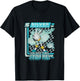Sonic The Hedgehog Silver The Hedgehog Racing Poster T-Shirt - T-Shirt | Black