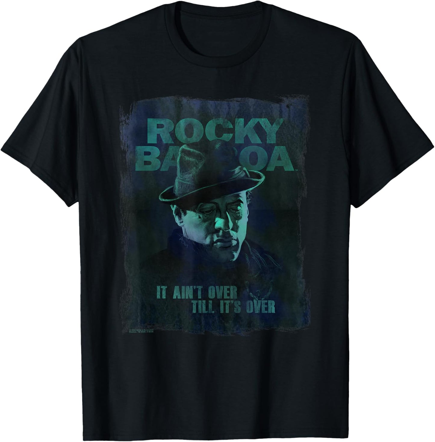Rocky Balboa It Ain't Over Till It's Over T-Shirt - T-Shirt | Black