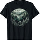 Nature Wildlife Trees Outdoor Forest T-Shirt - T-Shirt | Black