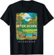 Interlochen Michigan MI Nature's Symphony SD284 T-Shirt - T-Shirt | Black