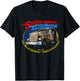 Huiibao Retro Snowman Trucking T-Shirt - T-Shirt | Black